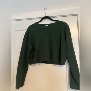 Green Sunday Best Waffle Shirt